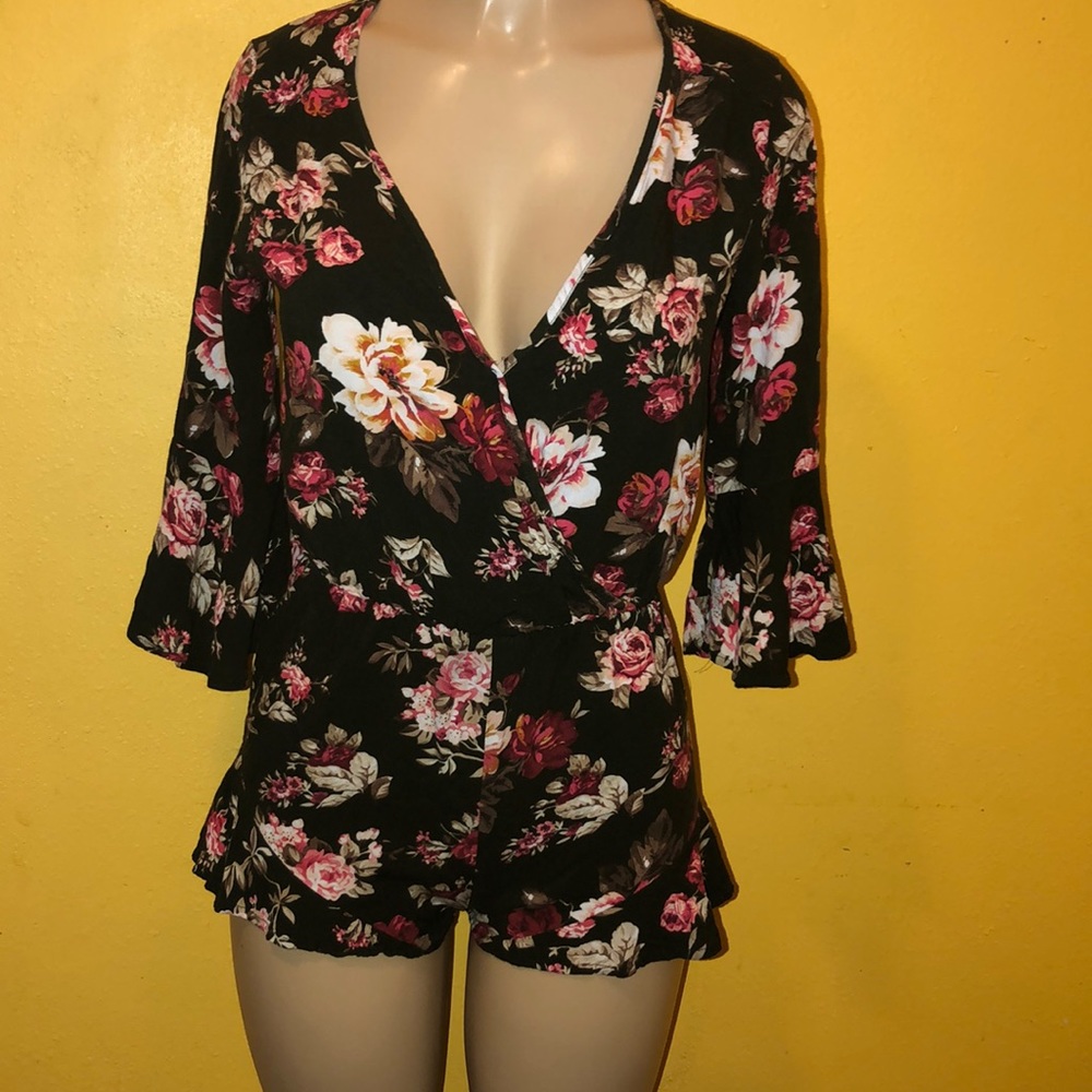 ambiance  floral  Romper